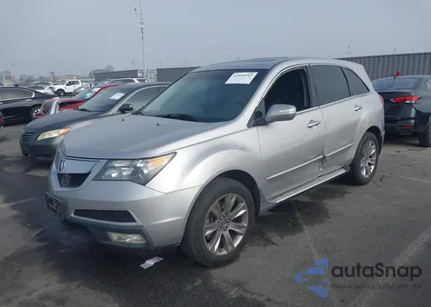 2012 Acura Mdx Advance Package from USA, damaged, VIN 2HNYD2H67CH516460